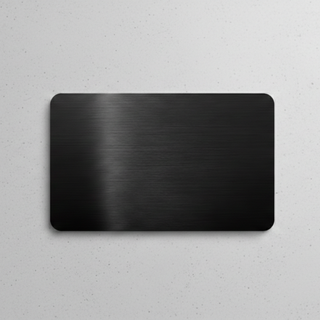 Alüminyum Metal Kartvizit – 86 x 54 mm (Yuvarlak Köşe) Kişiye Özel Tasarım