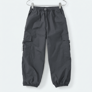 Kız Çocuk Peluş Üst ve Astarlı Pamuk Kargo Pantolon