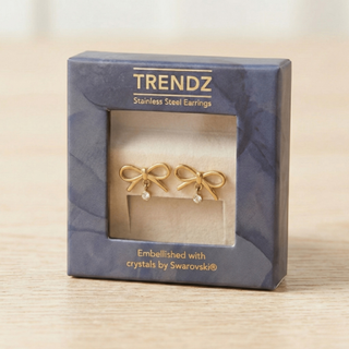 Fiyonk Küpe – Swarovski®