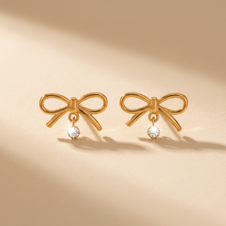 Fiyonk Küpe – Swarovski® Advertisement